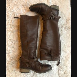 Steve Madden Leather Ravinn Boots Ravinn
